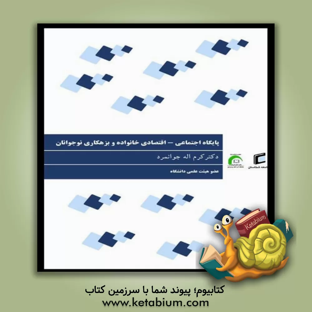 کتاب پایگاه اجتماعی - اقتصادی خانوداه و بزهکاری نوجوانان اثر کرم‌اله جوانمرد