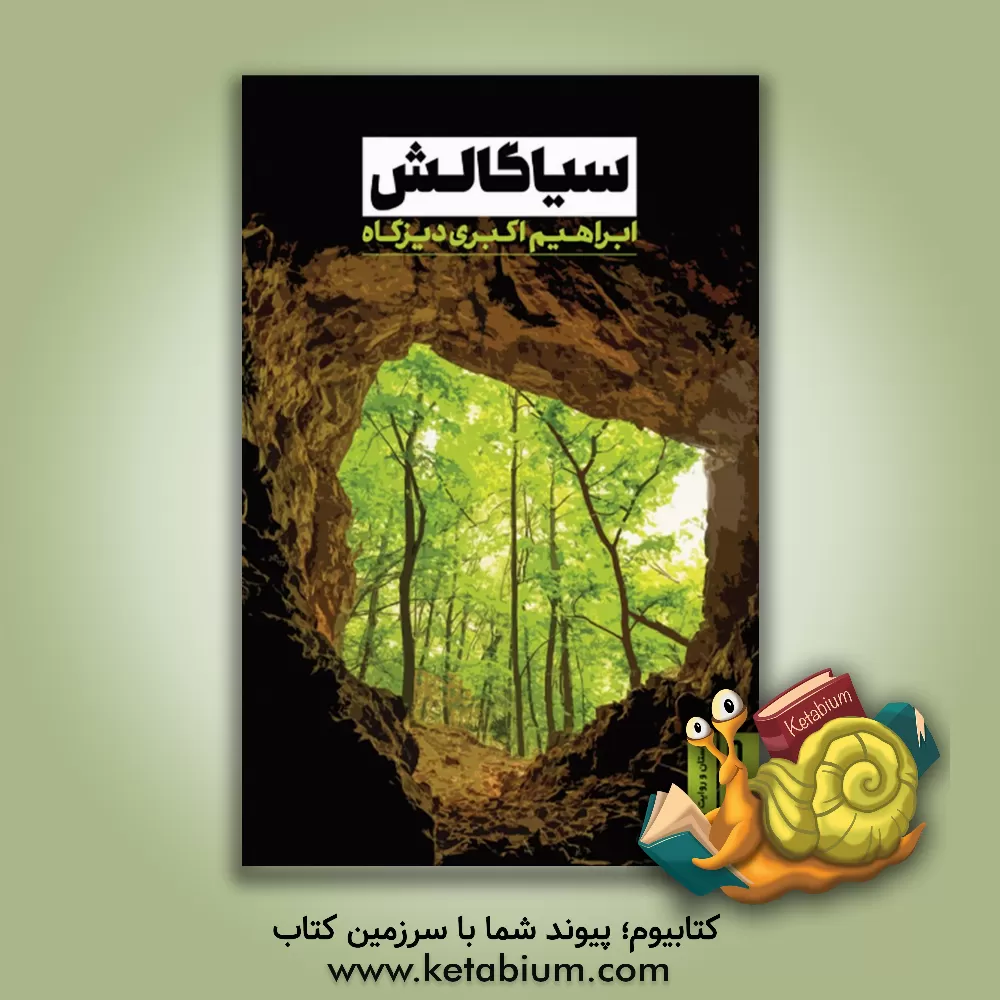 کتاب سیاگالش اثر ابراهیم اکبری‌دیزگاه