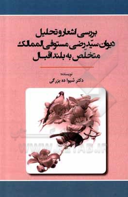 کتاب بررسی اشعار و تحلیل دیوان سیدرضی مستوفی‌الممالک متخلص به بلند اقبال اثر شیوا ده‌بزرگی