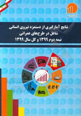 کتاب نتایج آمارگیری از دستمزد نیروی انسانی شاغل در طرحهای عمرانی نیمه‌ی دوم 1399 و کل سال 1399