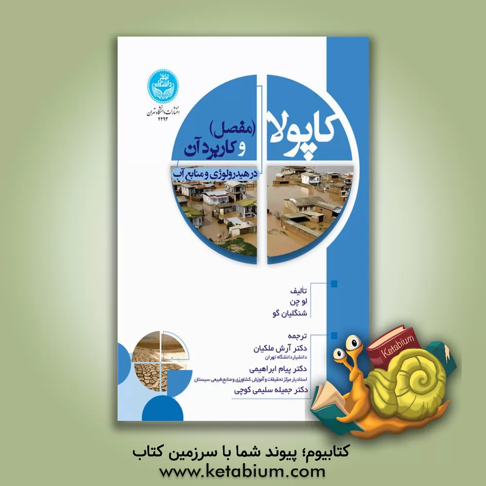 کتاب کاپولا (مفصل) و کاربرد آن در هیدرولوژی و منابع آب اثر لو چن