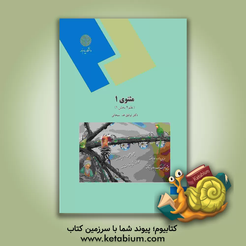 کتاب مثنوی 1 (نظم 4 بخش 1) (رشته زبان و ادبیات فارسی) |اثر توفیق هاشم پورسبحانی