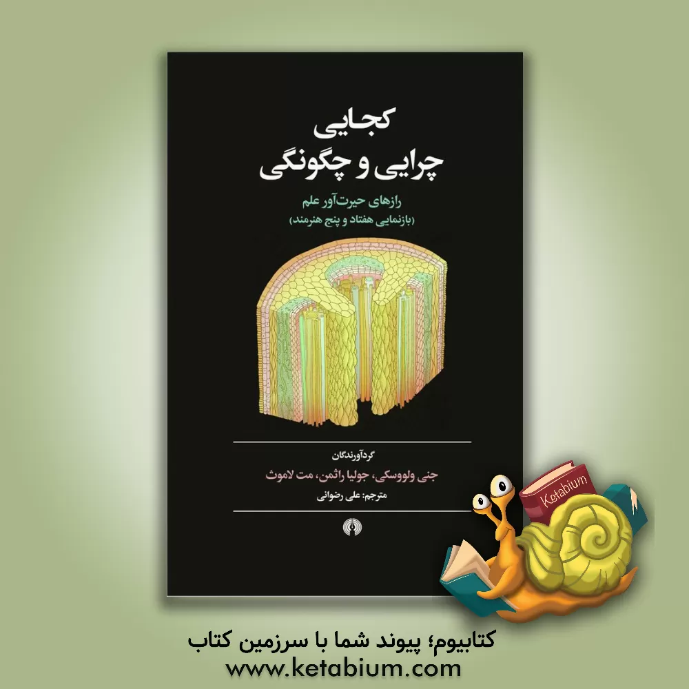 کتاب کجایی، چرایی و چگونگی: رازهای حیرت آور علم (بازنمایی هفتاد و پنج هنرمند) |اثر مت لاموت