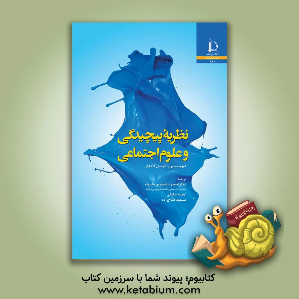 کتاب نظریه پیچیدگی و علوم اجتماعی اثر دیویداس. برن