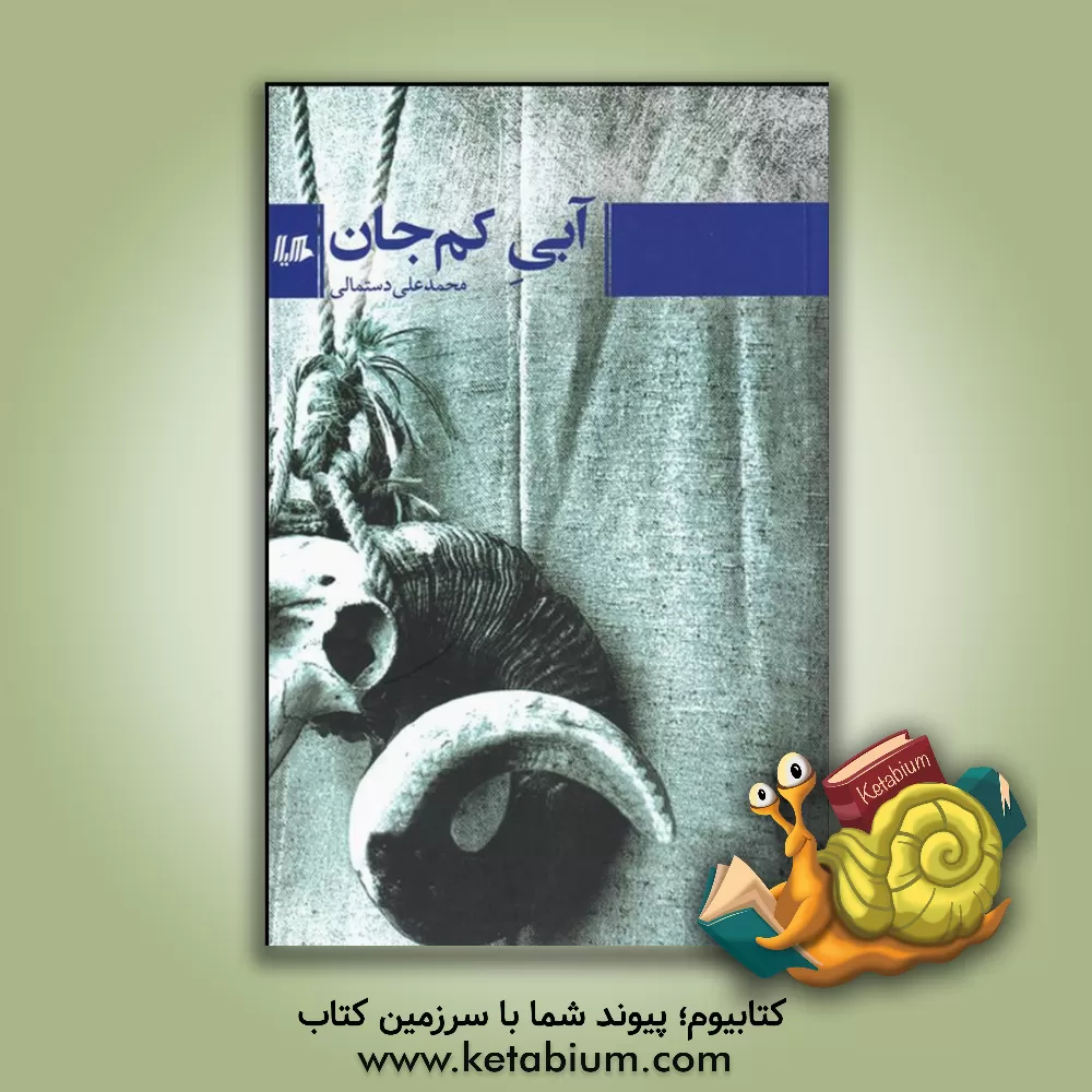 کتاب آبی کم‌جان اثر محمدعلی دستمالی