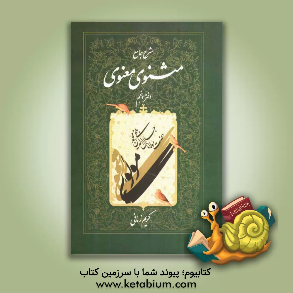 کتاب شرح جامع مثنوی معنوی اثر کریم زمانی