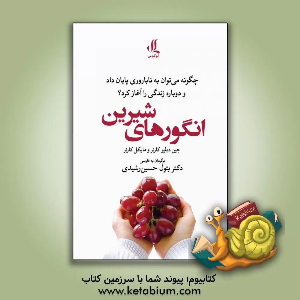 کتاب انگورهای شیرین: چگونه می‌توان به ناباروری پایان داد و دوباره زندگی را آغاز کرد؟ اثر بتول حسین‌رشیدی