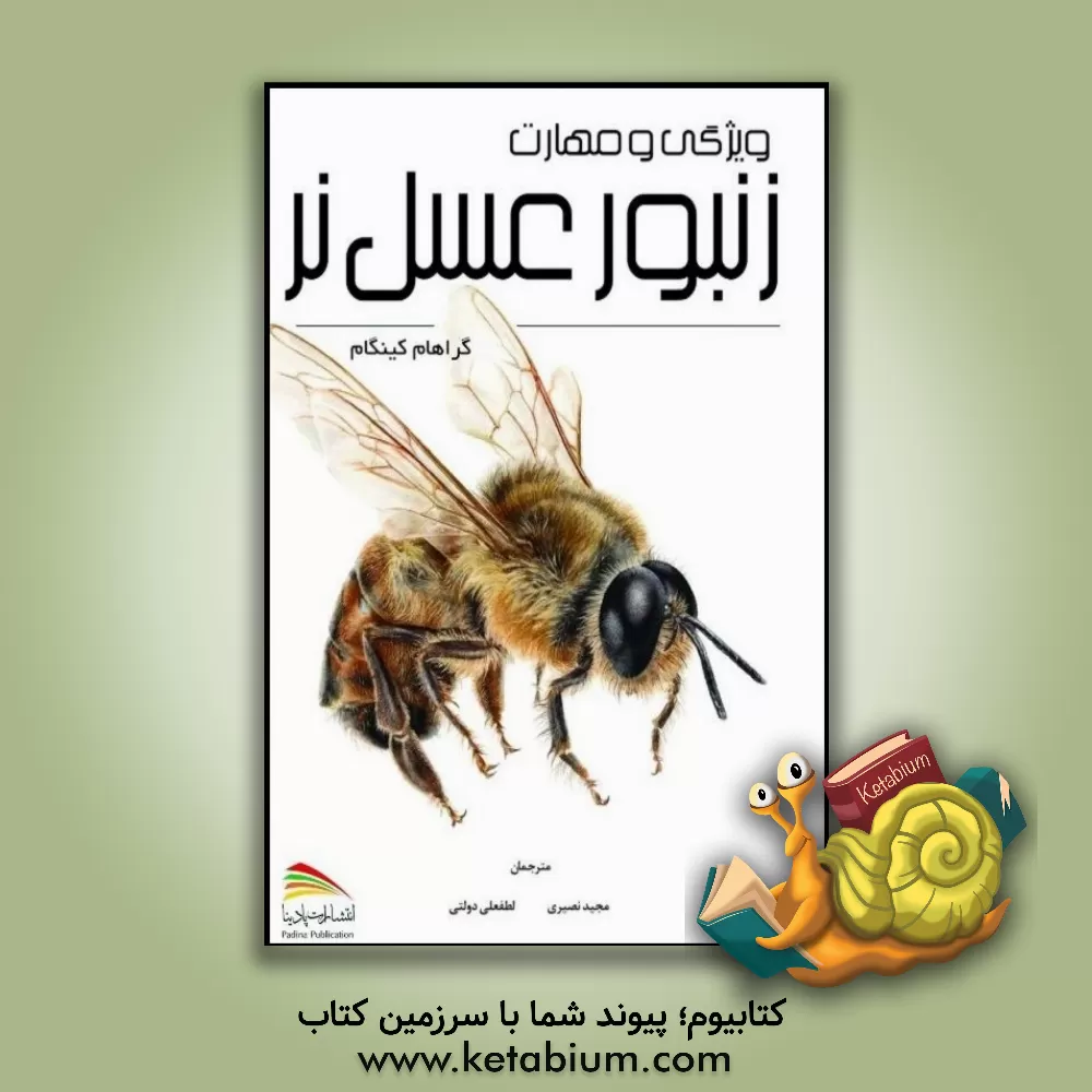 کتاب ویژگی و مهارت زنبور عسل نر اثر مجید نصیری