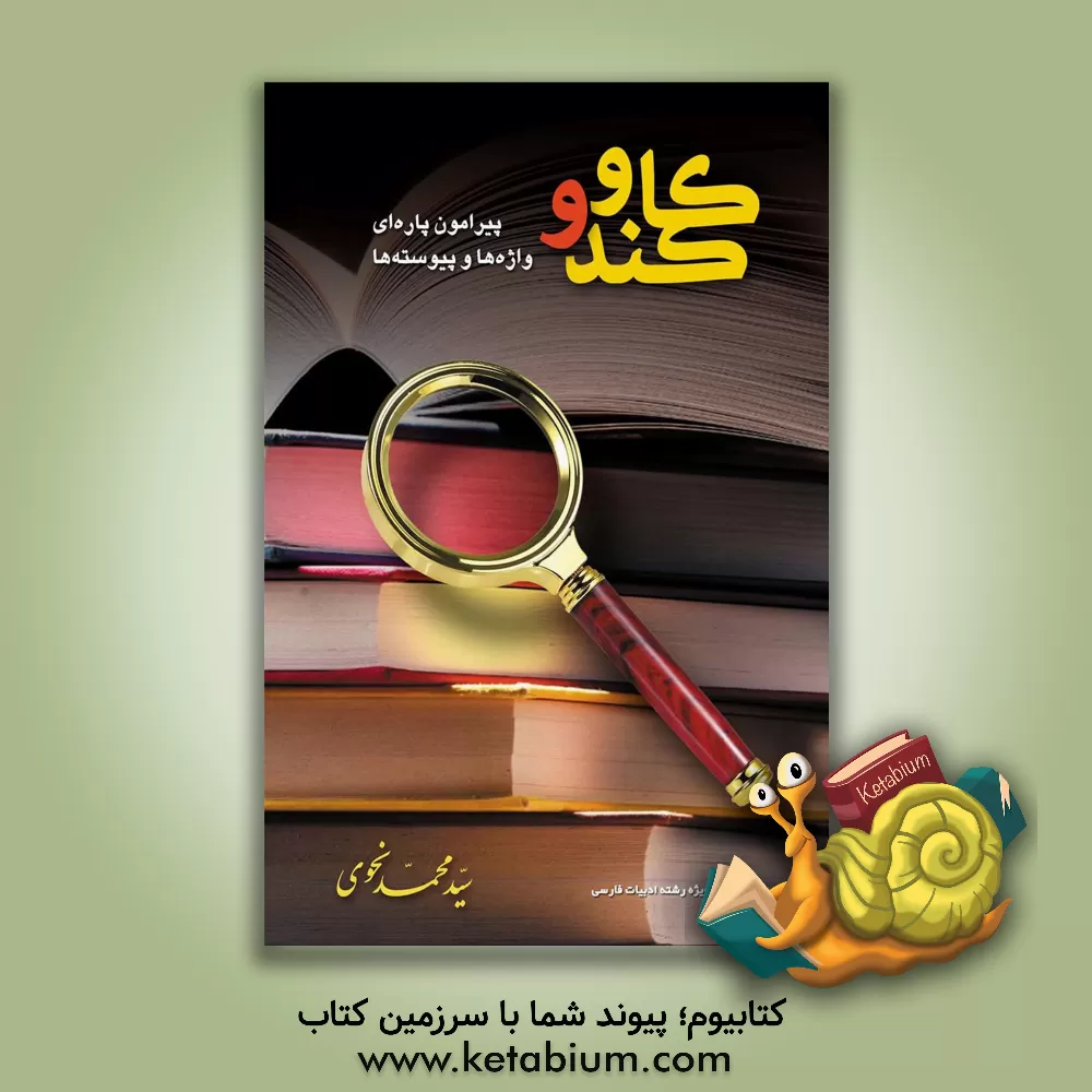 کتاب کندوکاو پیرامون پاره ای واژه ها و پیوسته ها (در دو بخش لفظی و معنایی) |اثر سیدمحمد نحوی