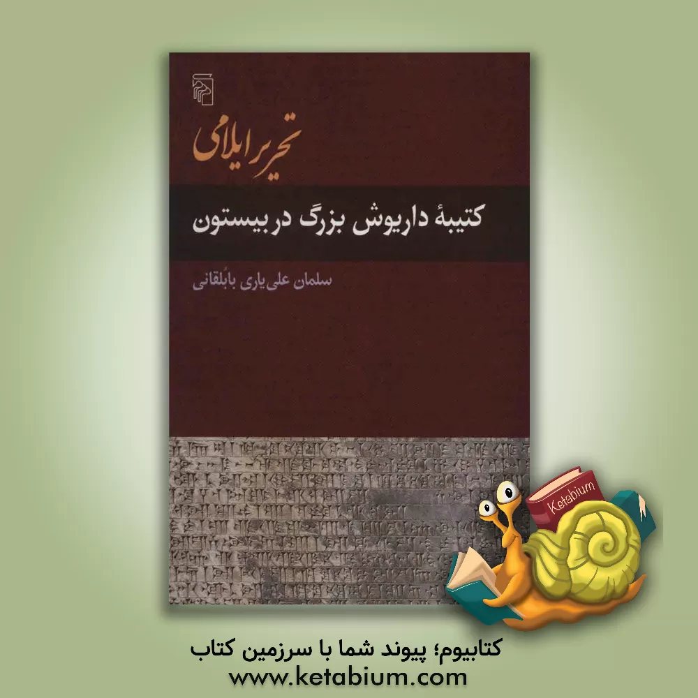 کتاب تحریر ایلامی کتیبه داریوش بزرگ در بیستون |اثر سلمان علی یاری بابلقانی