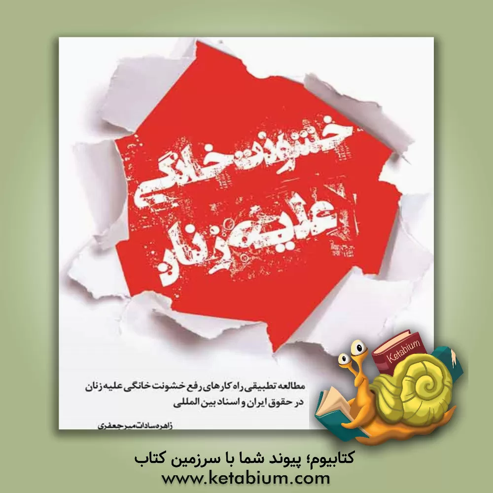کتاب خشونت خانوادگی علیه زنان: مطالعه تطبیقی راهکارهای رفع خشونت خانگی علیه زنان در حقوق ایران و اسناد بین‌المللی اثر زاهره‌سادات میرجعفری