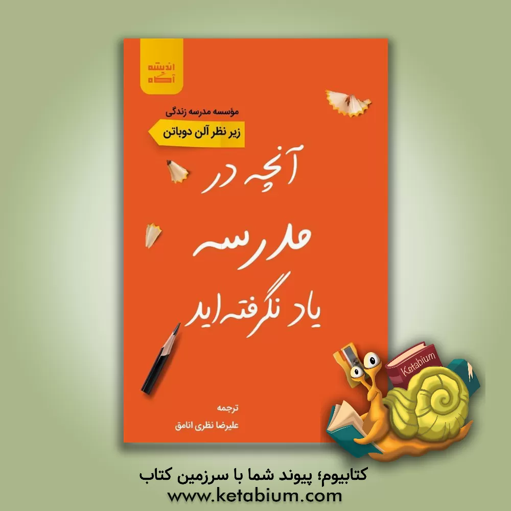 کتاب آنچه در مدرسه یاد نگرفته‌اید اثر علیرضا نظری‌انامق