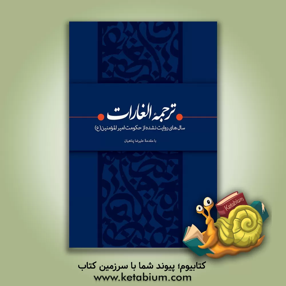 کتاب ترجمه الغارات: ‏‫سال‌های روایت نشده از حکومت امیرالمومنین (ع) اثر ابراهیم‌بن‌محمد ثقفی