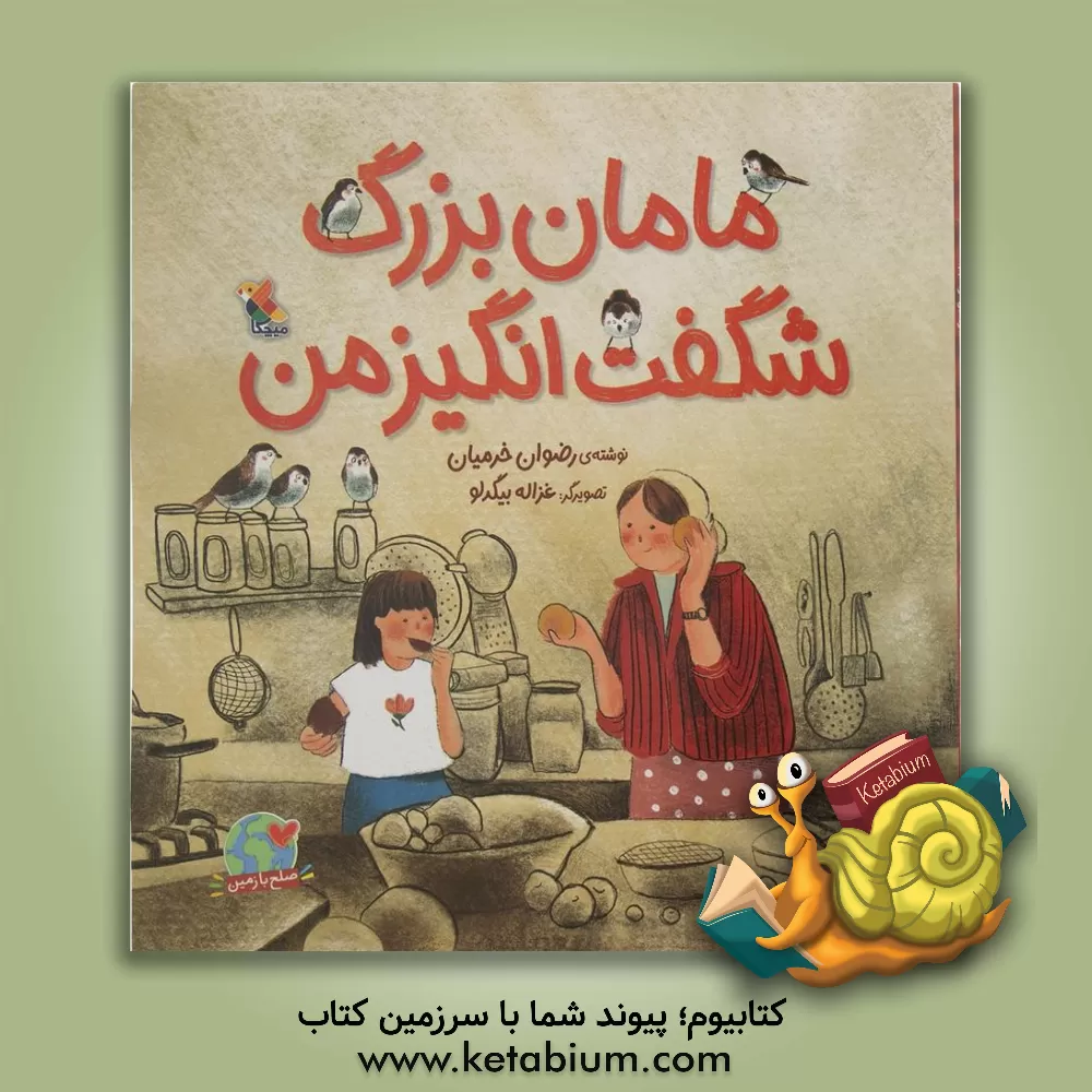 کتاب مامان‌بزرگ شگفت‌انگیز من اثر رضوان خرمیان