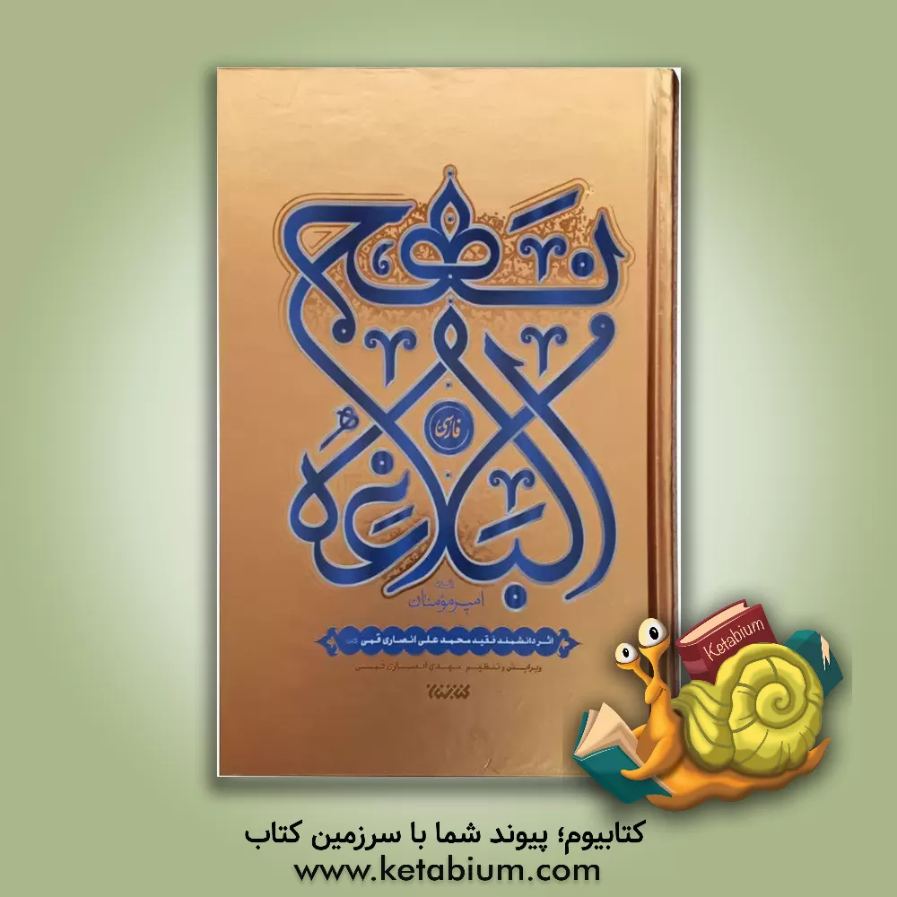 کتاب نهج‌البلاغه فارسی امیرالمومنین اثر محمدعلی انصاری‌قمی