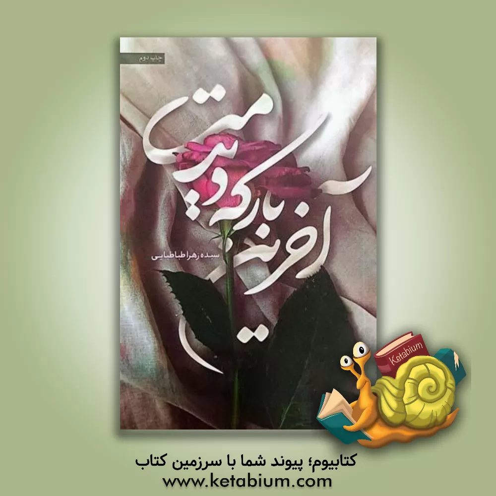 کتاب آخرین بار که دیدمت اثر سیده‌زهرا طباطبایی