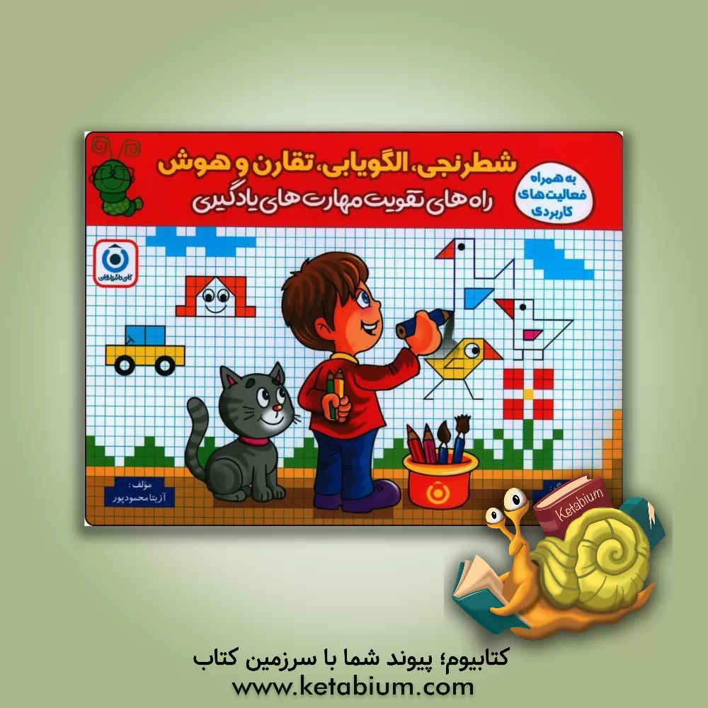 کتاب راه‌های تقویت مهارت‌های یادگیری شطرنجی الگویابی، تقارن و هوش اثر آزیتا محمودپور