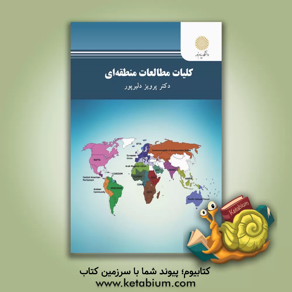 کتاب کلیات مطالعات منطقه‌ای اثر پرویز دلیرپور