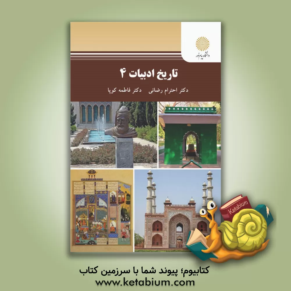 کتاب تاریخ ادبیات 4 اثر احترام رضایی