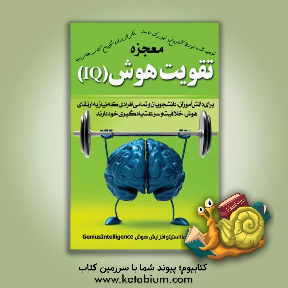 کتاب معجزه تقویت هوش (IQ) اثر علی‌اکبر محمودی
