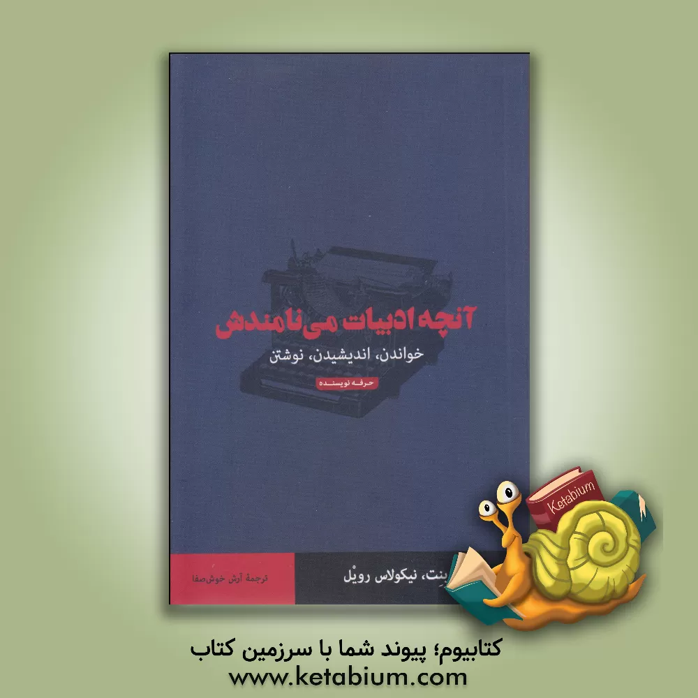 کتاب آنچه ادبیات می نامندش (خواندن،اندیشیدن،نوشتن)،(هنر،ادبیات،فلسفه31) اثر نیکولاس رویل