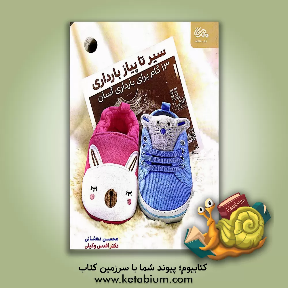 کتاب سیر تا پیاز بارداری: 13 گام برای بارداری انسان |اثر محسن دهقان