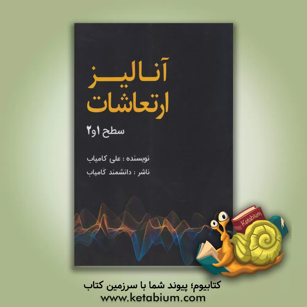 کتاب آنالیز ارتعاشات سطح 1 و 2 اثر علی کامیاب