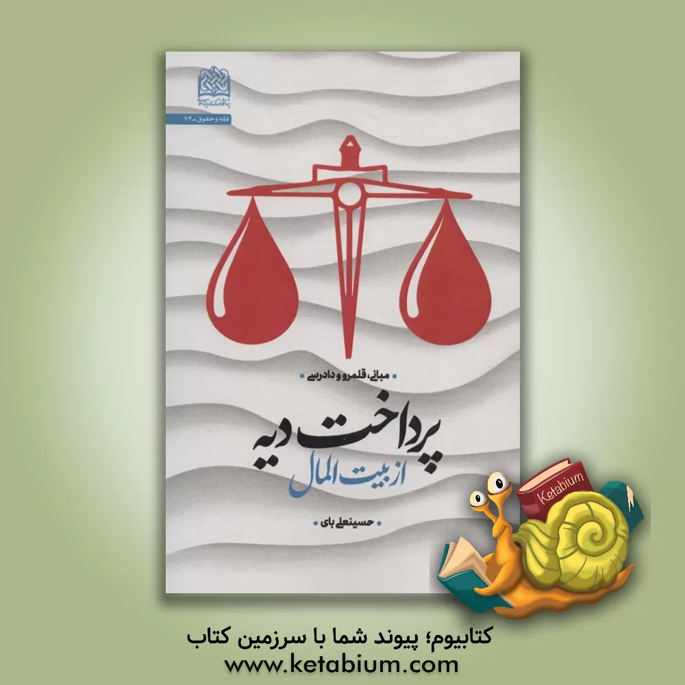 کتاب پرداخت دیه از بیت‌المال؛ مبانی، قلمرو و دادرسی اثر حسینعلی بای