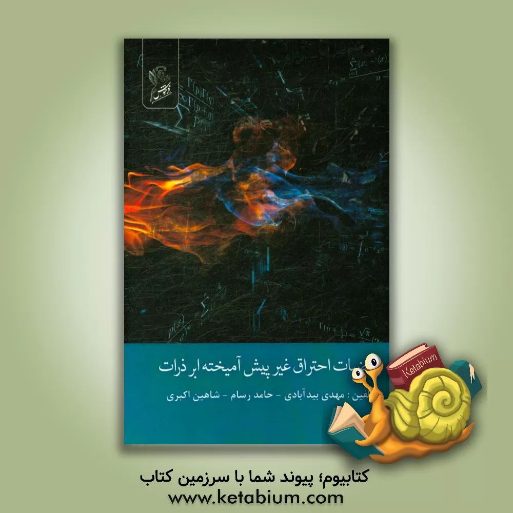 کتاب ریاضیات احتراق غیر پیش آمیخته ابرذرات اثر مهدی بیدآبادی