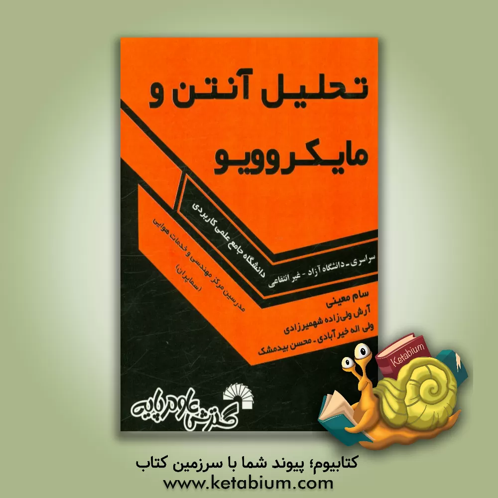 کتاب تحلیل آنتن و مایکروویو اثر سام معینی