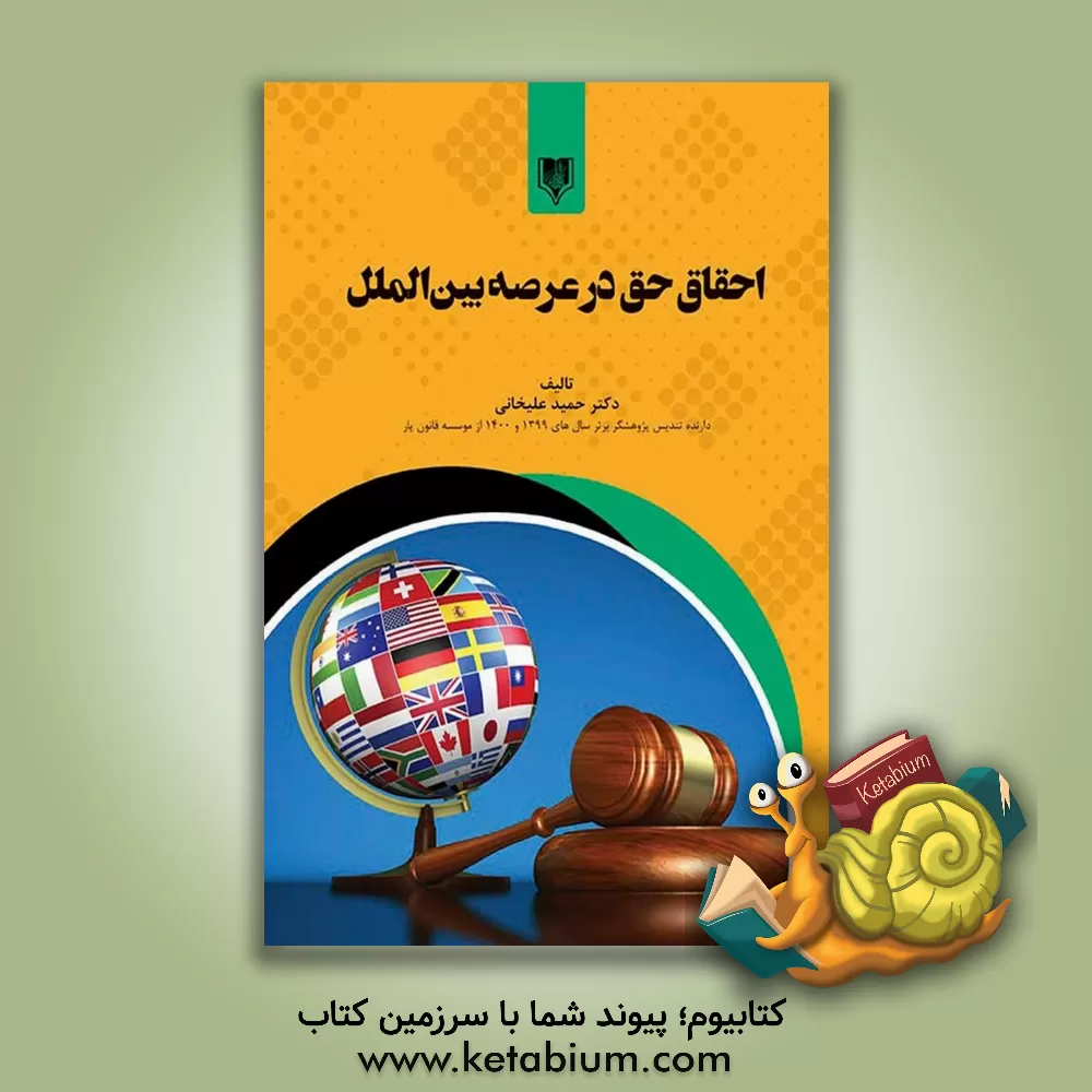 کتاب احقاق حق در عرصه بین‌الملل اثر حمید علیخانی