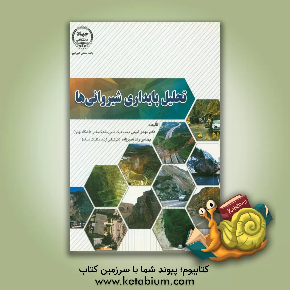 کتاب تحلیل پایداری شیروانی ها اثر مهدی امینی