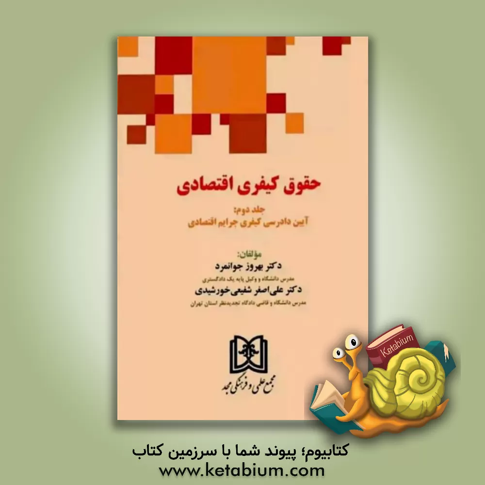 کتاب حقوق کیفری اقتصادی: آیین دادرسی کیفری جرایم اقتصادی |اثر بهروز جوانمرد