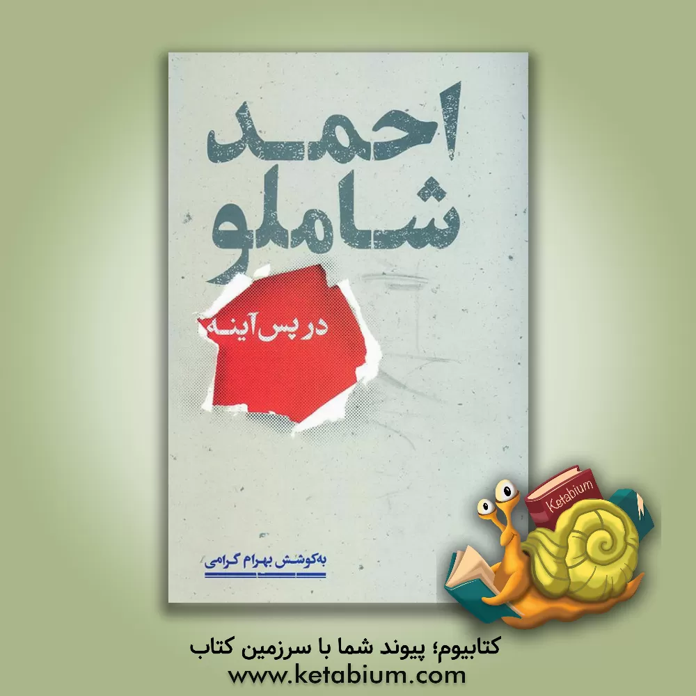 کتاب احمد شاملو در پس آینه اثر بهرام گرامی