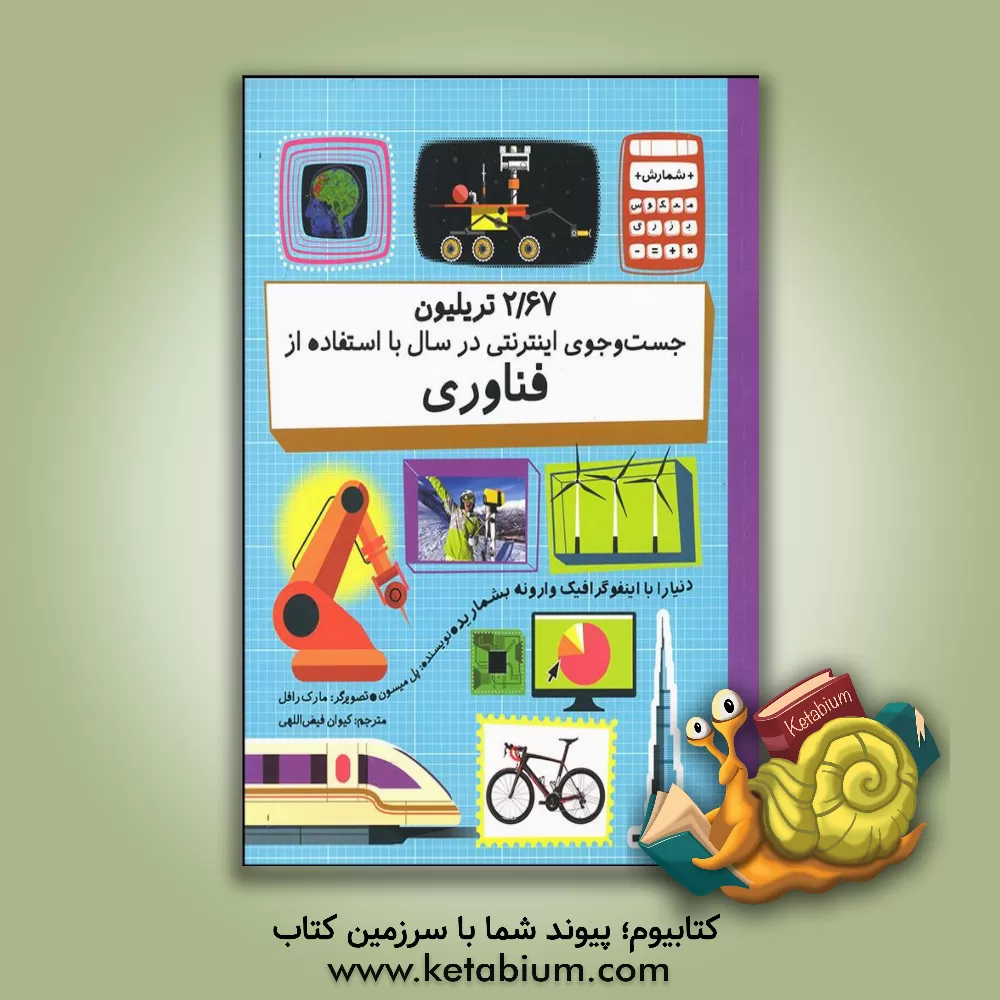 کتاب 2/67 تریلیون جست و جوی اینترنتی در سال با استفاده از فناوری |اثر پل میسن