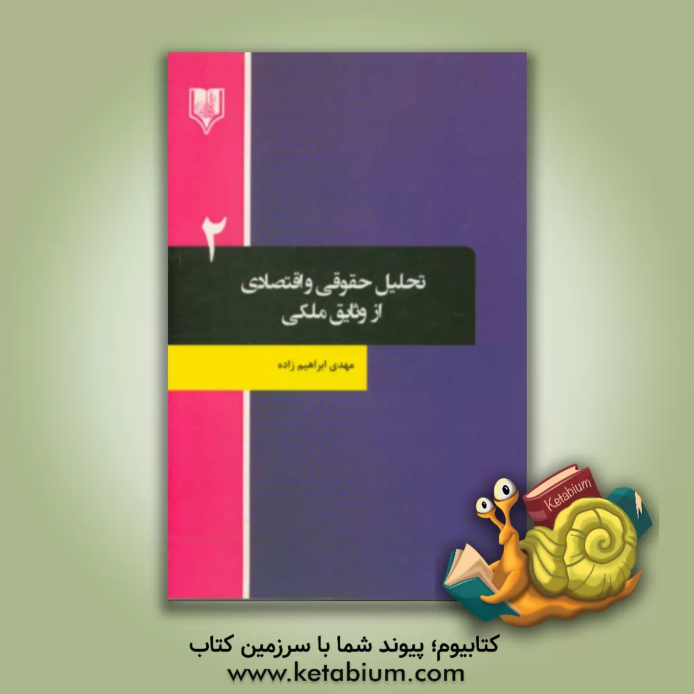 کتاب تحلیل حقوقی و اقتصادی از وثایق ملکی اثر مهدی ابراهیم‌زاده