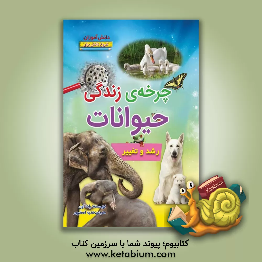 کتاب چرخه‌ی زندگی حیوانات: رشد و تغییر اثر روث اوئن