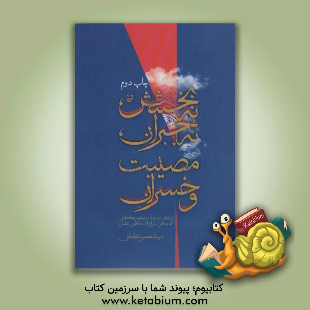 کتاب نه بخشش، نه جبران، مصیبت و خسران: نوشته‌ای مبسوط در موضوع گناهانی که نه قابل جبران‌اند و نه قابل بخشش اثر سیدحسن عاملی