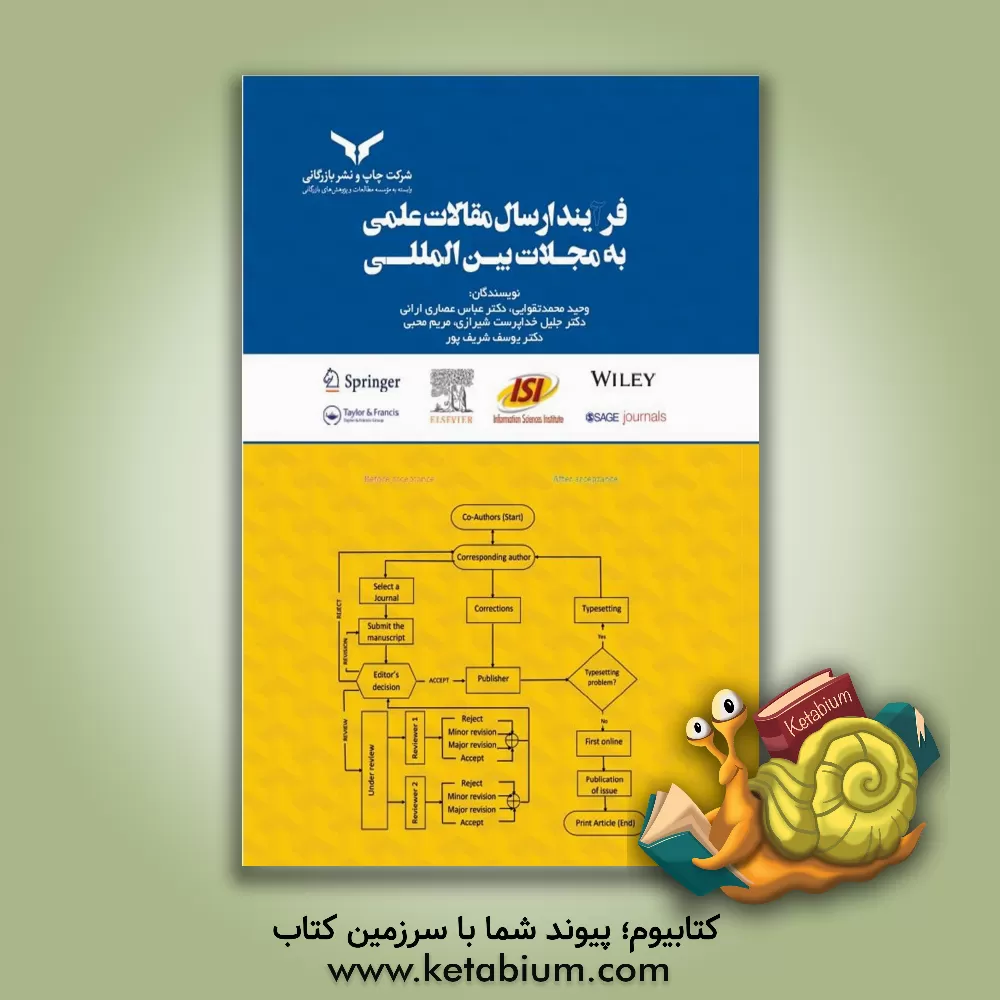 کتاب فرآیند ارسال مقالات علمی به مجلات بین‌المللی اثر عباس عصاری‌آرانی