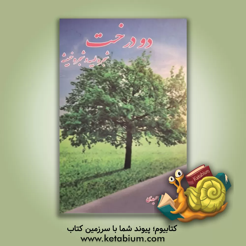 کتاب دو درخت (شجره طیبه و شجره  خبیثه در قرآن و مباحثی قرآنی، روایی، تاریخی حول حکومت این دو گروه) اثر مرضیه‌سادات حمیدی