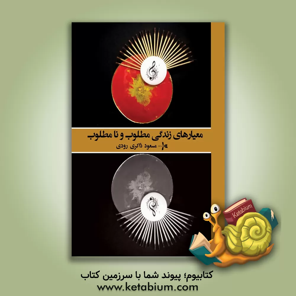 کتاب معیارهای زندگی مطلوب و نامطلوب اثر مسعود ذاکری‌رودی