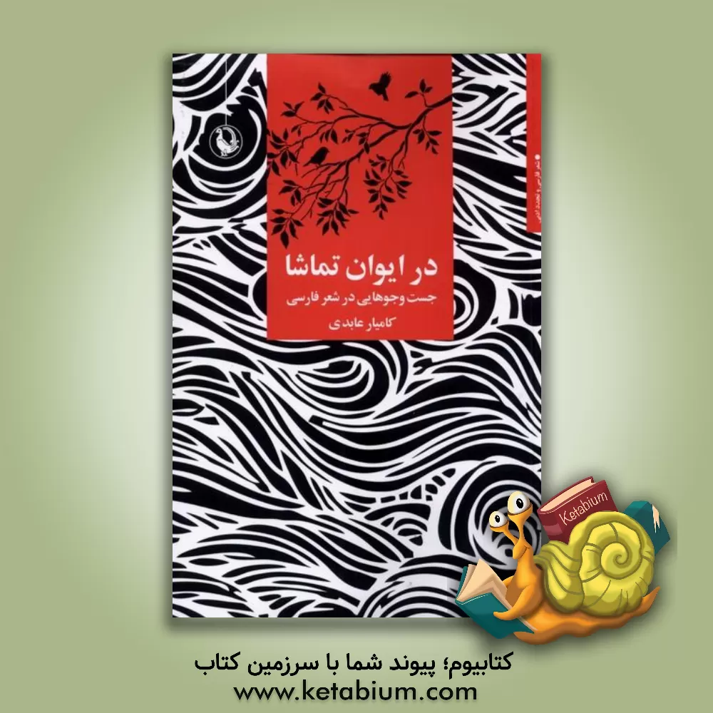 کتاب در ایوان تماشا: جست‌وجوهایی در شعر فارسی اثر کامیار عابدی