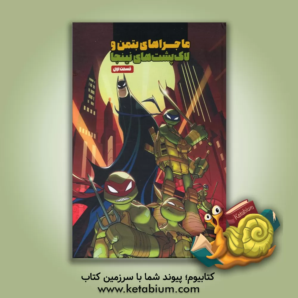 کتاب ماجرای بتمن و لاک‌پشت‌های نینجا اثر متیوکی. منینگ
