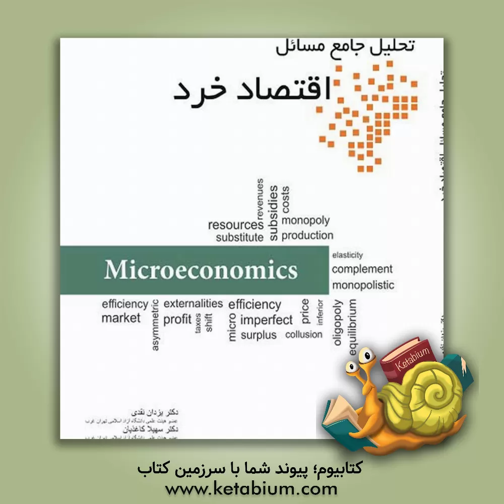 کتاب تحلیل جامع مسائل اقتصاد خرد اثر یزدان نقدی