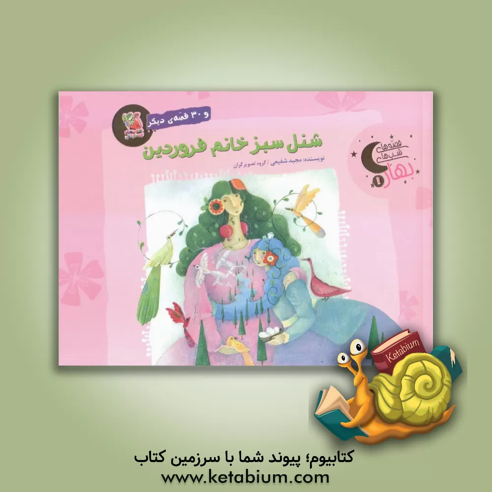 کتاب شنل سبز خانم فروردین و 30 قصه‌ی دیگر اثر مجید شفیعی