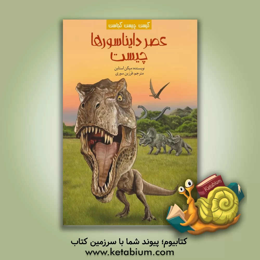 کتاب عصر دایناسورها چیست اثر مگان استاین