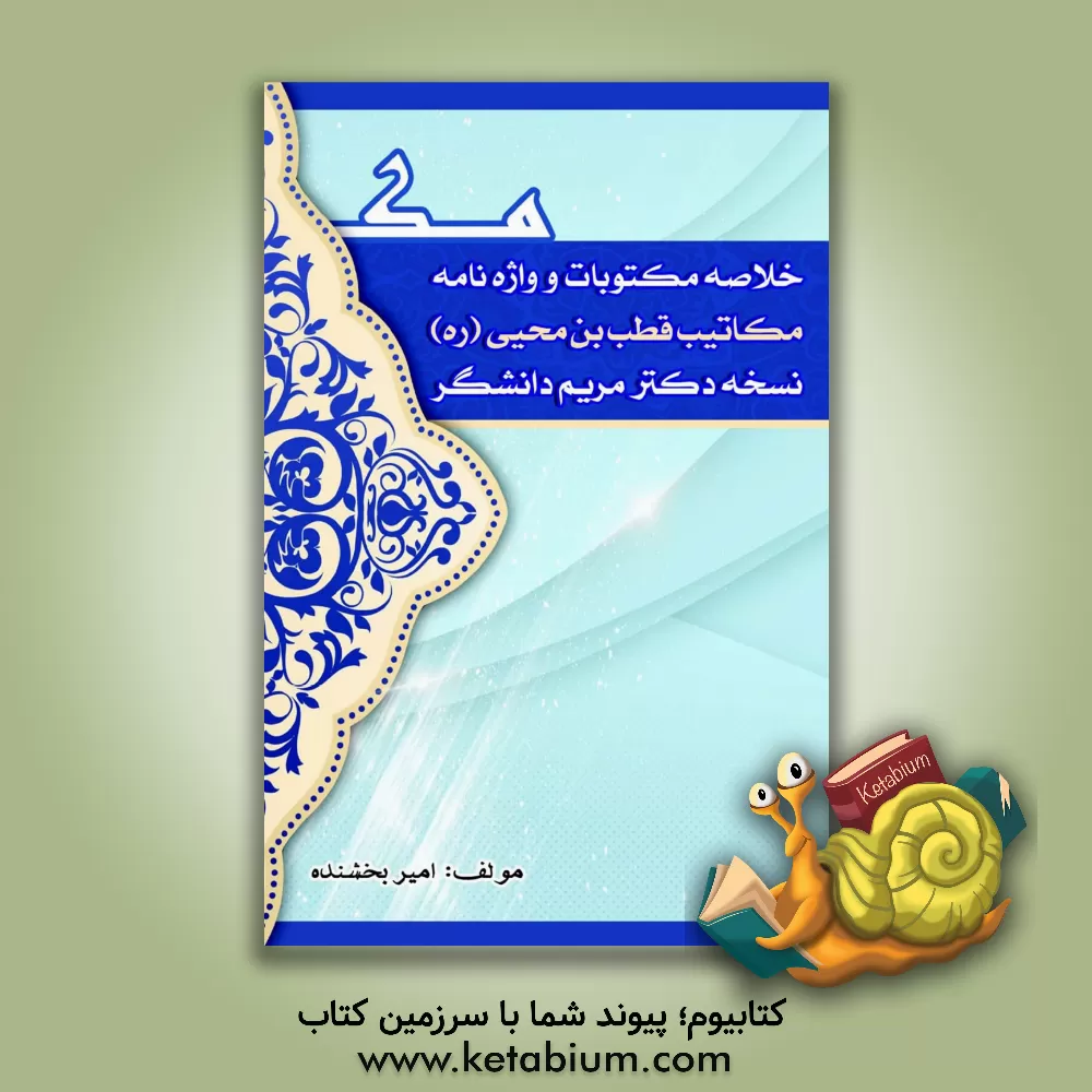 کتاب خلاصه مکتوبات و واژه‌نامه مکاتیب قطب‌بن‌محیی (رحمه‌الله) (نسخه دکتر مریم دانشگر) اثر امیر بخشنده