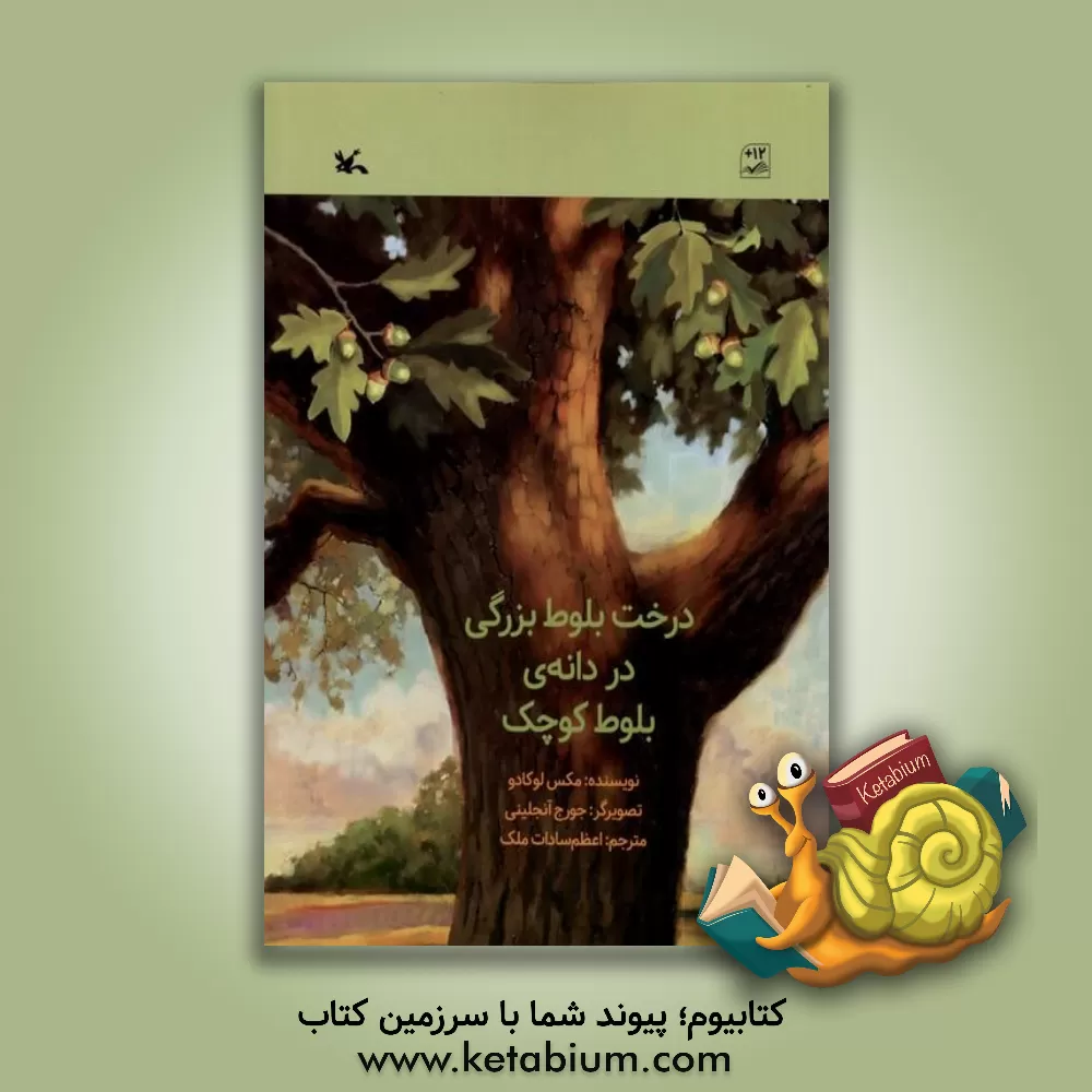 کتاب درخت بلوط بزرگی در دانه‌ی بلوط کوچک اثر مکس لوکیدو