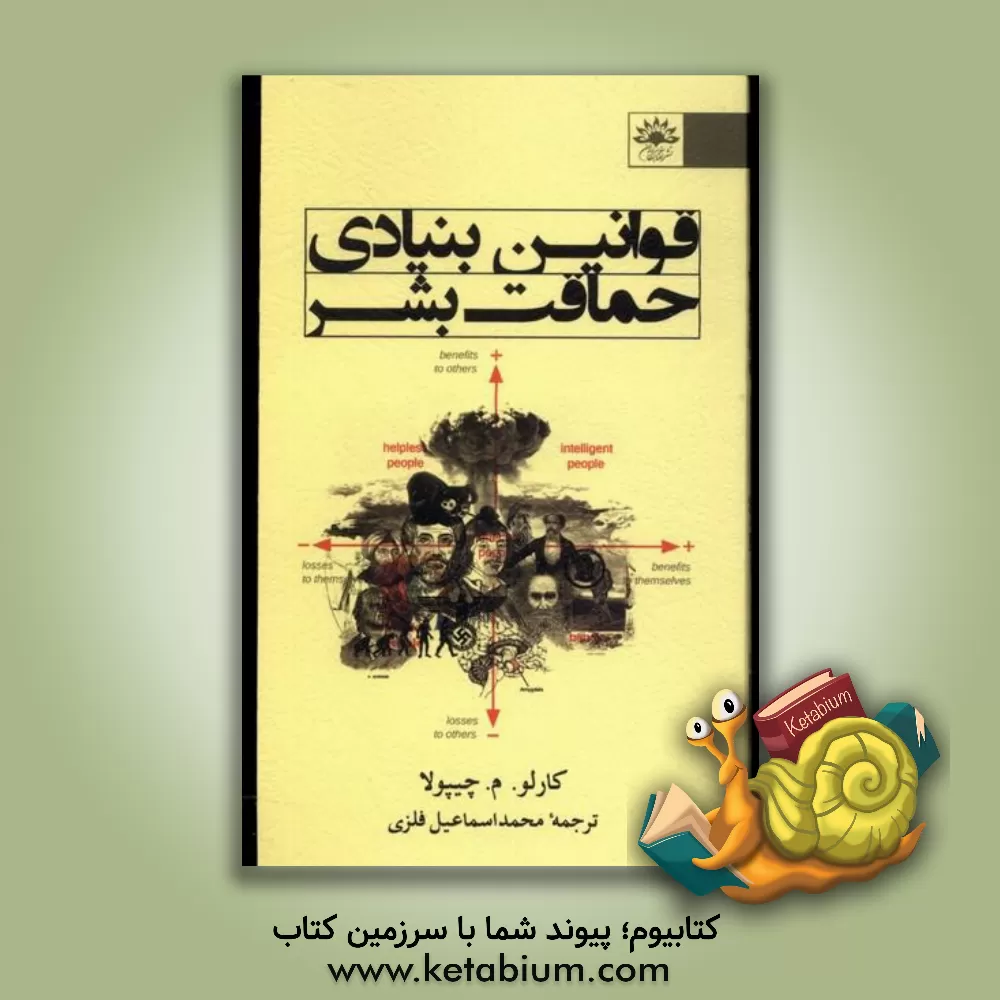 کتاب قوانین بنیادی حماقت بشر |اثر ک‍ارل‍وم‍اری‍ا چ‍ی‍پولا