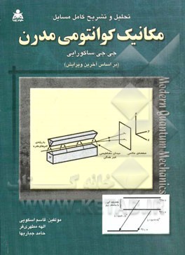 کتاب تحلیل و تشریح کامل مسائل مکانیک کوانتومی مدرن (جی. جی. ساکورایی) اثر قاسم جنابی‌اسکویی